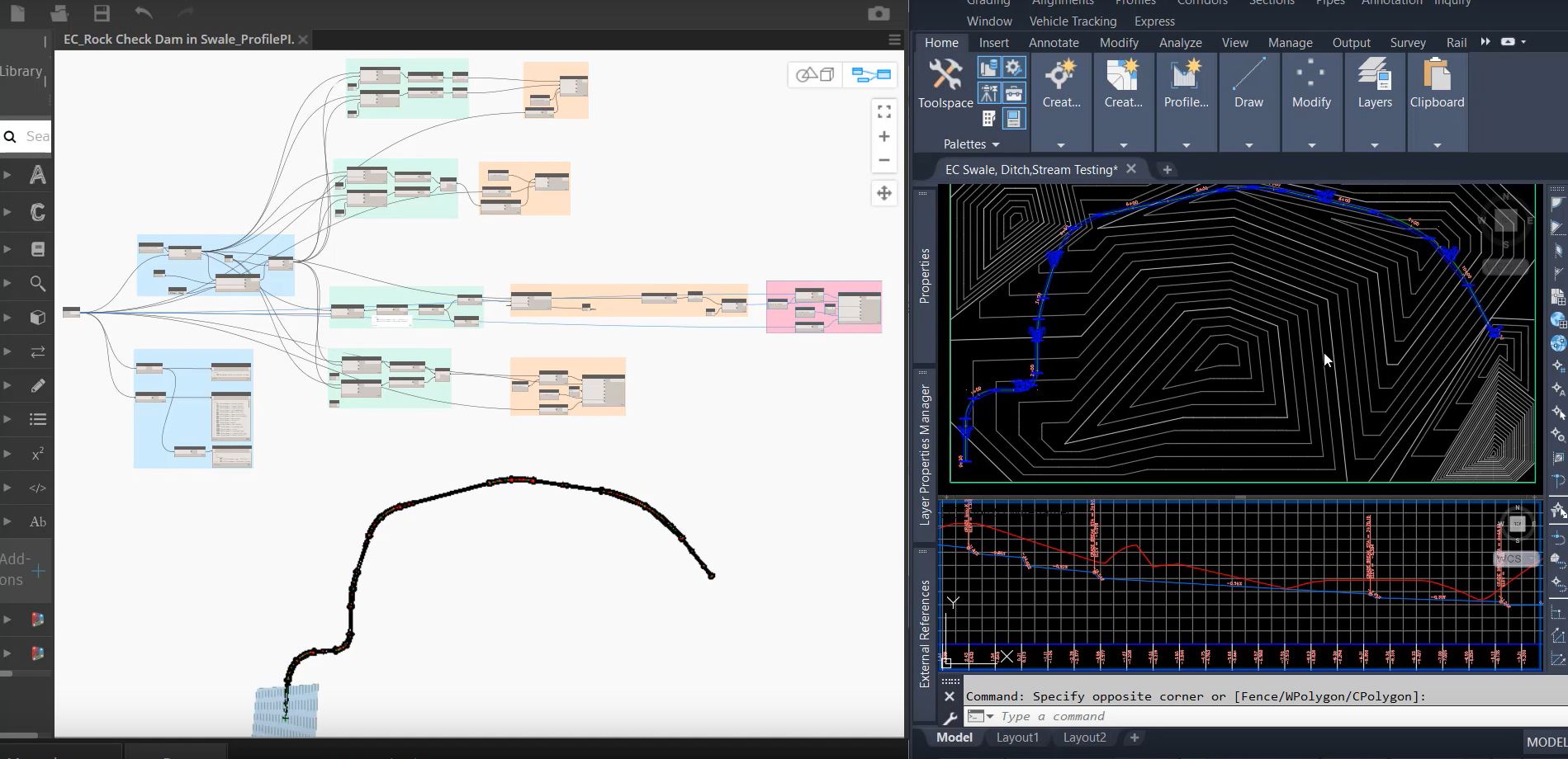 Stream Development View streamdesigndynamo-1 – Design to Visualization